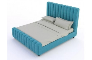 Двуспальная кровать Гомер MUR-IK-GOMER с мягкой спинкой Двуспальная кровать Гомер MUR-IK-GOMER с мягкой спинкой