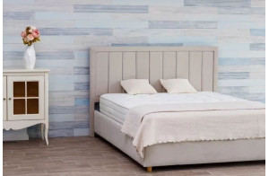 Двуспальная кровать Лайм MUR-IK-LIME с мягкой спинкой Двуспальная кровать Лайм MUR-IK-LIME с мягкой спинкой