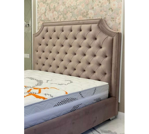 Двуспальная кровать Лоренцо MUR-IK-LOREN с мягкой спинкой Двуспальная кровать Лоренцо MUR-IK-LOREN с мягкой спинкой