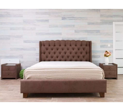 Двуспальная кровать Мечта MUR-IK-MECHTA с мягкой спинкой Двуспальная кровать Мечта MUR-IK-MECHTA с мягкой спинкой