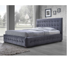 Двуспальная кровать Сандра MUR-IK-SANDRA с мягкой спинкой