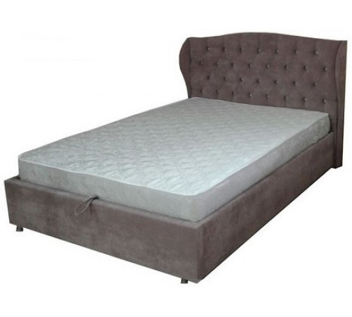 Двуспальная кровать Вольтер MUR-IK-VOLTER с мягкой спинкой Двуспальная кровать Вольтер MUR-IK-VOLTER с мягкой спинкой