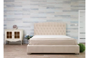 Односпальная кровать Беатрис MUR-IK-BEAT с мягкой спинкой Односпальная кровать Беатрис MUR-IK-BEAT с мягкой спинкой