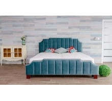 Односпальная кровать Форсайт MUR-IK-FORS с мягкой спинкой Односпальная кровать Форсайт MUR-IK-FORS с мягкой спинкой