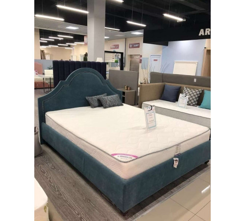 Односпальная кровать Сандрин MUR-IK-SANDR с мягкой спинкой