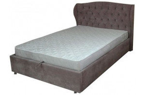 Односпальная кровать Вольтер MUR-IK-VOLTER с мягкой спинкой