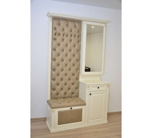 Прихожая Милан MUR-110p-03 с зеркалом и тумбой Прихожая Милан MUR-110p-03 с зеркалом и тумбой