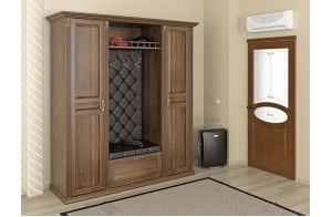 Прихожая Милан MUR-110p-10 с двумя шкафами Прихожая Милан MUR-110p-10 с двумя шкафами