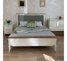 Двуспальная кровать Римини MUR-118-01/1 с мягкой вставкой Двуспальная кровать Римини MUR-118-01/1 с мягкой вставкой