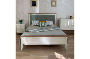 Двуспальная кровать Римини MUR-118-01/1 с мягкой вставкой Двуспальная кровать Римини MUR-118-01/1 с мягкой вставкой