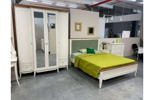 Двуспальная кровать Римини MUR-118-01/1 с мягкой вставкой Двуспальная кровать Римини MUR-118-01/1 с мягкой вставкой