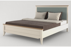 Двуспальная кровать Римини MUR-118-01/1 с мягкой вставкой Двуспальная кровать Римини MUR-118-01/1 с мягкой вставкой