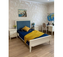 Односпальная кровать Римини MUR-118-01/1 с мягкой вставкой Односпальная кровать Римини MUR-118-01/1 с мягкой вставкой