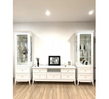 Шкаф-витрина для посуды Римини MUR-118-11 одностворчатый Шкаф-витрина для посуды Римини MUR-118-11 одностворчатый