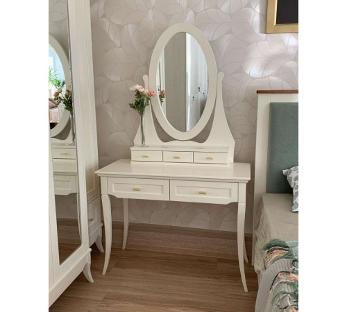 Туалетный столик Римини MUR-118-07 с зеркалом Туалетный столик Римини MUR-118-07 с зеркалом