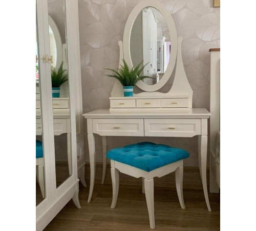 Туалетный столик Римини MUR-118-07 с зеркалом Туалетный столик Римини MUR-118-07 с зеркалом