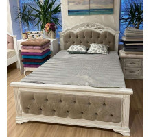 Односпальная кровать Венеция MUR-101-01 с каретной стяжкой Односпальная кровать Венеция MUR-101-01 с каретной стяжкой