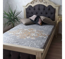 Односпальная кровать Венеция MUR-101-01 с каретной стяжкой Односпальная кровать Венеция MUR-101-01 с каретной стяжкой