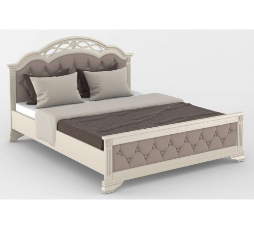 Односпальная кровать Венеция MUR-101-01 с каретной стяжкой Односпальная кровать Венеция MUR-101-01 с каретной стяжкой