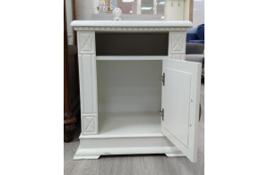 Тумба прикроватная «Верди Люкс» П434.03-1 (слоновая кость) Распродажа с экспозиции Тумба прикроватная «Верди Люкс» П434.03-1 (слоновая кость) Распродажа с экспозиции