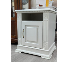 Тумба прикроватная «Верди Люкс» П434.03-1 (слоновая кость) Распродажа с экспозиции Тумба прикроватная «Верди Люкс» П434.03-1 (слоновая кость) Распродажа с экспозиции