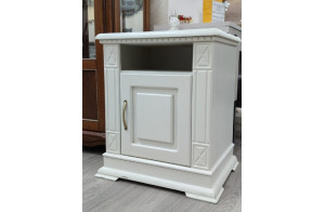 Тумба прикроватная «Верди Люкс» П434.03-1 (слоновая кость) Распродажа с экспозиции Тумба прикроватная «Верди Люкс» П434.03-1 (слоновая кость) Распродажа с экспозиции