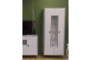 Шкаф комбинированный в гостиную Люксор МН-042-04 Распродажа с экспозиции Шкаф комбинированный в гостиную Люксор МН-042-04 Распродажа с экспозиции