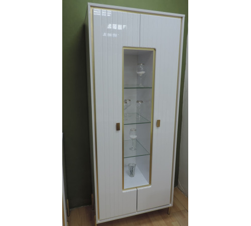 Шкаф комбинированный в гостиную Люксор МН-042-04 Распродажа с экспозиции Шкаф комбинированный в гостиную Люксор МН-042-04 Распродажа с экспозиции