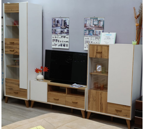 Распродажа с экспозиции Тумба под телевизор Сканди МН-036-03 Распродажа с экспозиции Тумба под телевизор Сканди МН-036-03