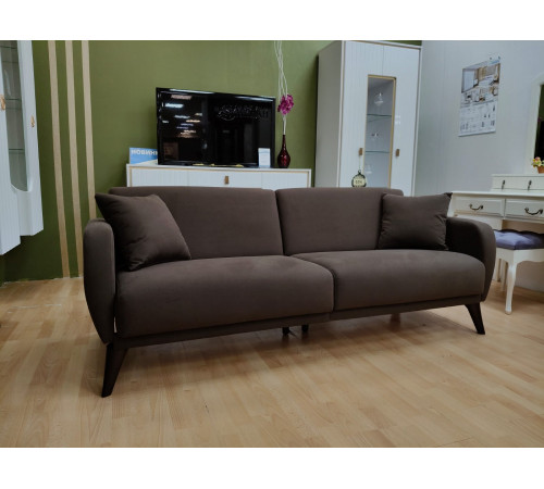 Трехместный Диван-кровать Flexy Флекси (коричневый) Трехместный Диван-кровать Flexy Флекси (коричневый)