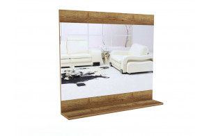 Настенное зеркало ПХ-8 (ДГТ) Ханна с полкой Настенное зеркало ПХ-8 (ДГТ) Ханна с полкой