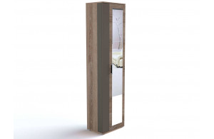 Шкаф-пенал для одежды ПХ-1-1 (ЯТ) Ханна с зеркалом Шкаф-пенал для одежды ПХ-1-1 (ЯТ) Ханна с зеркалом