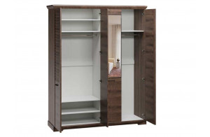 Четырехстворчатый шкаф для одежды СК-8 (ОРТ) Кантри с зеркалом Четырехстворчатый шкаф для одежды СК-8 (ОРТ) Кантри с зеркалом