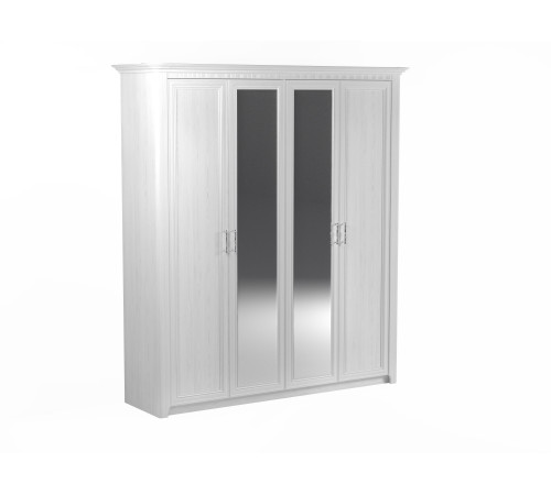 Четырехстворчатый шкаф для одежды Клер, Сосна Андерсен Четырехстворчатый шкаф для одежды Клер, Сосна Андерсен