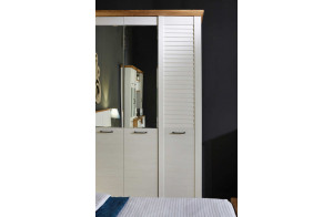 Четырехстворчатый шкаф для одежды СК-8 (СА/ОРН) Кантри с зеркалом Четырехстворчатый шкаф для одежды СК-8 (СА/ОРН) Кантри с зеркалом