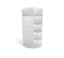 Угловой шкаф для одежды СМ-14 Мале с зеркалом Угловой шкаф для одежды СМ-14 Мале с зеркалом