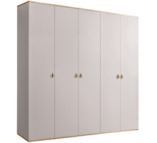 Пятистворчатый шкаф для одежды Rimini РМШ2/5 (слоновая кость) Пятистворчатый шкаф для одежды Rimini РМШ2/5 (слоновая кость)