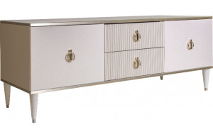 Тумба под телевизор с ящиками Rimini Solo РМТ-3 (s) (слоновая кость) Тумба под телевизор с ящиками Rimini Solo РМТ-3 (s) (слоновая кость)