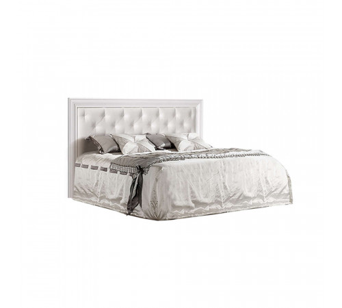 Двуспальная кровать с мягкой спинкой Амели АМКР140-2 (дуб) Двуспальная кровать с мягкой спинкой Амели АМКР140-2 (дуб)