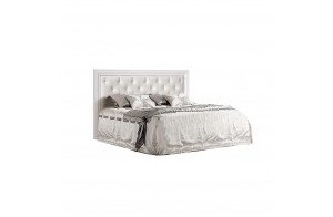 Двуспальная кровать с подъемным механизмом Амели АМКР140-2 с мягкой спинкой (дуб) Двуспальная кровать с подъемным механизмом Амели АМКР140-2 с мягкой спинкой (дуб)