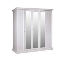 Пятистворчатый шкаф для одежды с зеркалом Амели АМШ1/5 (дуб) Пятистворчатый шкаф для одежды с зеркалом Амели АМШ1/5 (дуб)