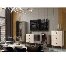 Витрина для гостиной Богемия Фарфале (Bogemia Farfalle) БМВ1-1С(Fa) Витрина для гостиной Богемия Фарфале (Bogemia Farfalle) БМВ1-1С(Fa)