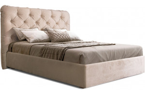 Двуспальная кровать с подъемным механизмом BOGEMIA (жемчуг) Двуспальная кровать с подъемным механизмом BOGEMIA (жемчуг)