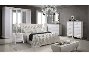 Спальня Амели 4 (выбеленный дуб) Спальня Амели 4 (выбеленный дуб)