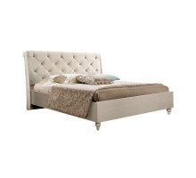 Двуспальная кровать с подъемным механизмом Венеция ВНКР140-2 с мягкой спинкой (дуб седан) Двуспальная кровать с подъемным механизмом Венеция ВНКР140-2 с мягкой спинкой (дуб седан)