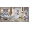 Спальня Марелла (белый с серебром)