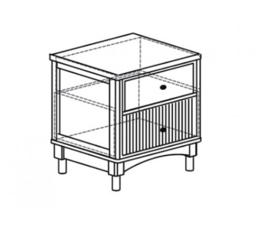 Прикроватная тумба Мартина 826 Прикроватная тумба Мартина 826