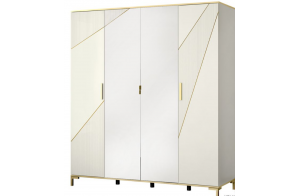 Четырехдверный шкаф для одежды Родос 130 Четырехдверный шкаф для одежды Родос 130
