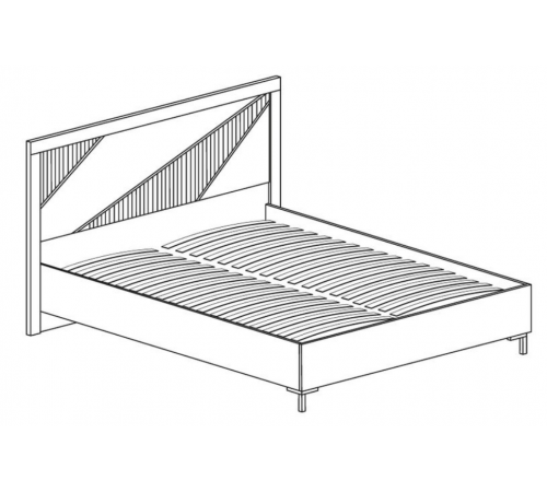 Двуспальная кровать 160х200 Родос 134 Двуспальная кровать 160х200 Родос 134