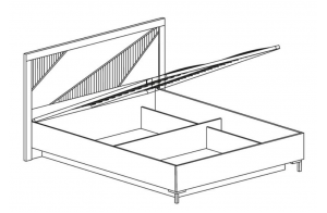 Двуспальная кровать 160х200 с подъемным механизмом Родос 135 Двуспальная кровать 160х200 с подъемным механизмом Родос 135